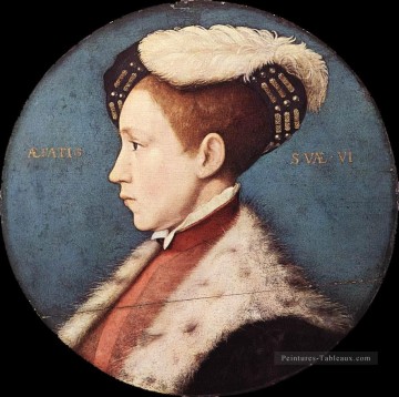 Edward Prince de Galles Renaissance Hans Holbein le Jeune Peinture à l'huile